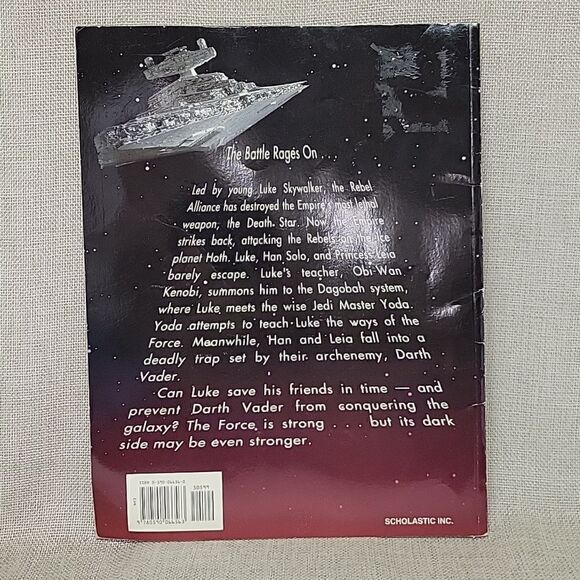 Star Wars Empire Strikes Back book, vhs, Episode V watch new in pkg. - Picture 5 of 10